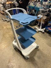 White/Blue Covidien Cart