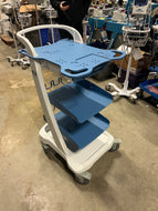 White/Blue Covidien Cart